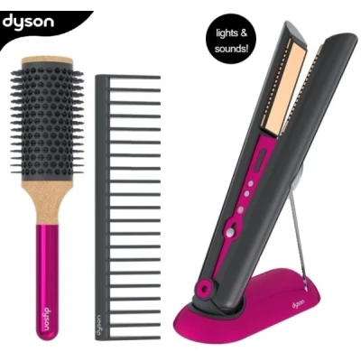 Abbildung von Casdon 73352 Dyson Corrale Styling Set Sichere Spielzeug Glätteisen für Kinder ab 3 Jahre Mit realistischen Lichtern und Geräuschen