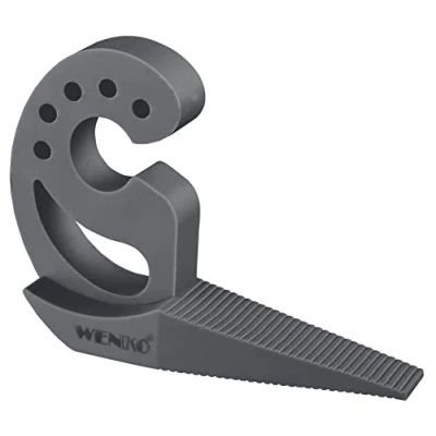 Abbildung von WENKO Türstopper und Fensterstopper Multi STOP® Anthrazit Puffer Klemmschutz Grau