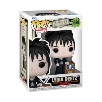 Abbildung von Funko Pop! Movies:Beetlejuice Beetlejuice Lydia Deetz Vinyl Sammelfigur Geschenkidee Offizielle Handelswaren Spielzeug Für Kinder und Erwachsene Movies Fans
