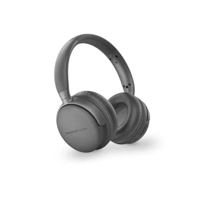 Abbildung von Energy Sistem Studio Plus Bluetooth Kopfhörer (FM Radio, 45 Stunden Akkulaufzeit, MP3 Player MicroSD, Deep Bass, Ohrpolster aus Protein Leder und elastischer Memory Schaum), Grau