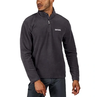 Abbildung von Regatta Thompson Herren Fleece Jacke, Grau (Iron), 52 54 EU (Herstellergröße: L)