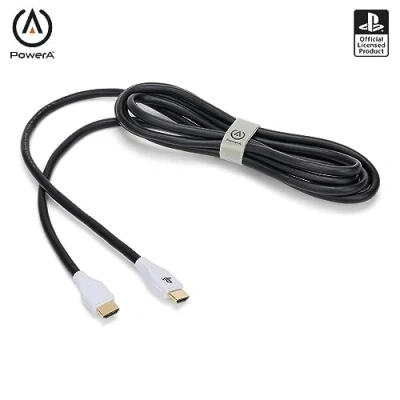 Abbildung von PowerA Ultrahochgeschwindigkeits HDMI Kabel für PlayStation 5, Kabel, HDMI, PS5, offiziell lizenziert