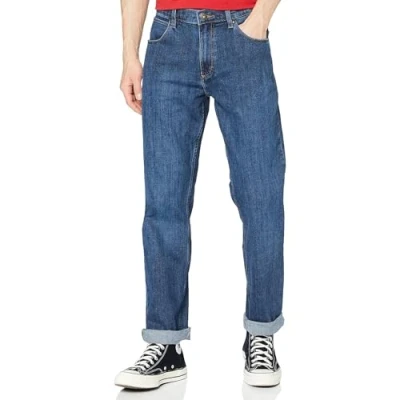 Abbildung von Wrangler Herren Jeans Straight, Regular Fit, Straight Leg