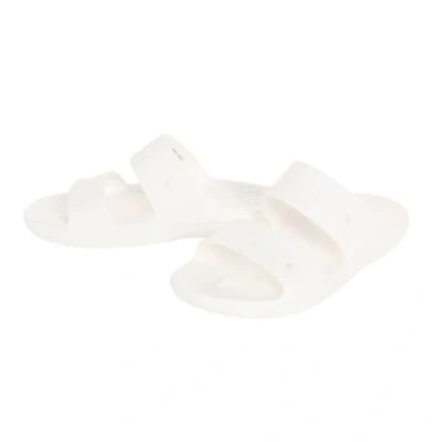 Abbildung von Crocs unisex adult Classic Sandal Slide Sandal, White, 45/46 EU