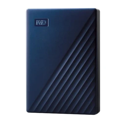 Abbildung von WD My Passport for Mac WDBA2F0050BBL Festplatte verschlüsselt 5 TB extern (tragbar) USB 3.2 Gen 1 256 Bit AES Mitternachtsblau