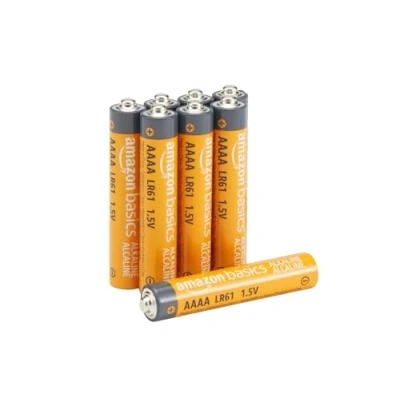 Abbildung von Amazon Basics Everyday AAAA Alkaline batterien, 1,5 V, 8 Stück (Aussehen kann variieren)