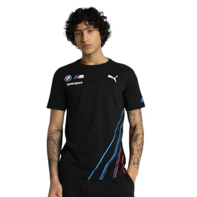 Abbildung von PUMA Herren BMW Team Tee Tshirt, Anthrazit, XL