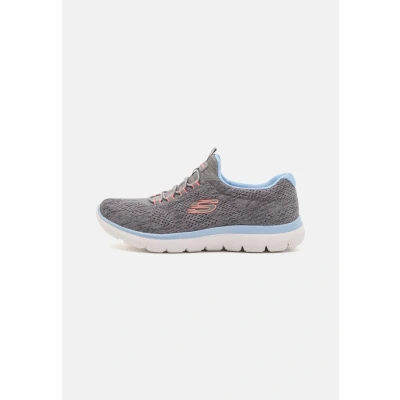 Abbildung von Skechers Sport Summits Slipper grey/pink/blue, Damen, Größe: 38, Grey/pink/blue Schuhe