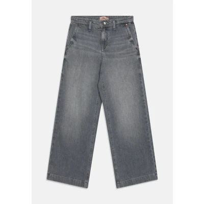 Abbildung von ONLY Girls Kogcomet WIDE LEG Jeans Straight Leg, Damen, Größe: 164, Medium grey denim