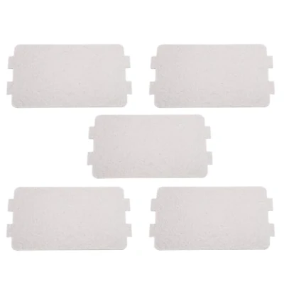 Abbildung von FTVOGUE 5 STÜCKE Mikrowellenofen Glimmerplatte Glimmerscheibe Blatt Ersatz Reparaturzubehör, 116 x 64 mm
