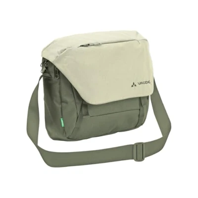Abbildung von VAUDE Umhängetasche ROM S III Grün, hochwertige Messenger Bag Herren &amp; Damen aus recyceltem PET, wasserabweisende Schultertasche mit Notebook Fach ideal für den urbanen Alltag
