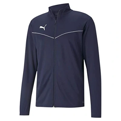 Abbildung von Puma Teamrise Training Unisex Trainingsjacke für Kinder, Größe: 152, Peacoat/puma white