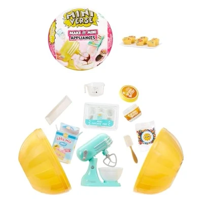 Abbildung von MGA&#039;s Miniverse Make It Mini Appliances Series 2 Sammlerstücke, Geheimnisvolle Blindverpackung, Basteln mit Harz, Lebensmittel Nachbildungen aus der Küche, für Sammler &amp; Kinder ab 8, Nicht ESSBAR
