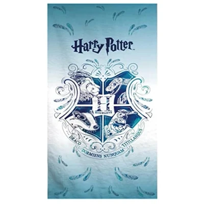 Abbildung von Theonoi Kinder Handtuch Saunatuch Strandtuch Duschtuch Badetuch 70 x 140 cm Geschenk Jungen Mikrofaser (Harry Potter)