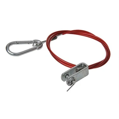Abbildung von ProPlus 341303 Brems und Abreißseil Abreisseil 100cm/1m mit Gabelkopf für Anhänger