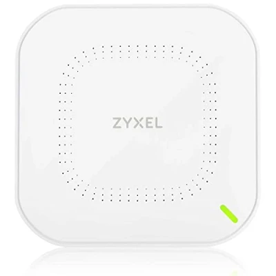 Abbildung von Zyxel Cloud WiFi6 AX1800 Wireless Access Point (802.11ax Dual Band), 1,77 Gbit/s, Verwaltbar über Nebula APP oder Standalone, bis zu 4 Separate WLAN Netzwerke, PoE, Netzteil inklusive [NWA50AX]