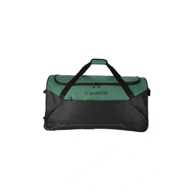Abbildung von Travelite Basics Rollenreisetasche Grün Reisetasche mit Rollen Weichgepäck