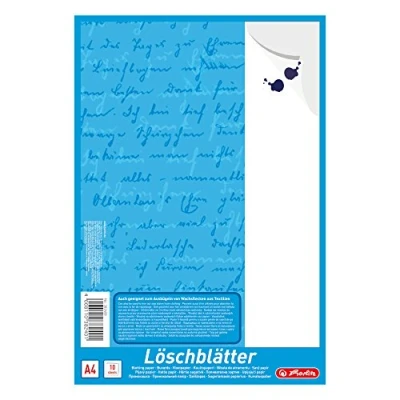 Abbildung von Herlitz 382408 Löschblattblock A4, 10 Blatt
