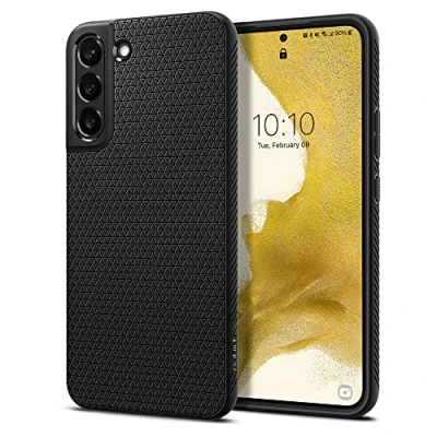 Abbildung von Spigen Liquid Air Hülle Kompatibel mit Samsung Galaxy S22 Schwarz