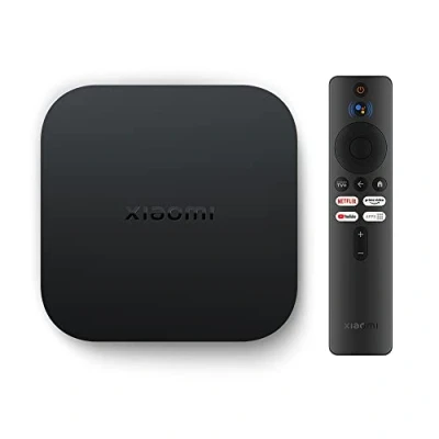 Abbildung von Xiaomi TV Box S 2nd Gen, 4K Ultra HD Streaming Media Player, 2GB RAM 8GB ROM Smart, Soporta Google TV, Dolby Vision, HDR10+, Atmos, DTS HD, Wireless Projection, Dualband WLAN, Schwarz