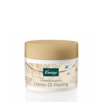 Abbildung von Kneipp Verwöhnendes Creme Öl Peeling mit wertvollem Arganöl Für eine glattere und strahlend schöne Haut vegan 200ml