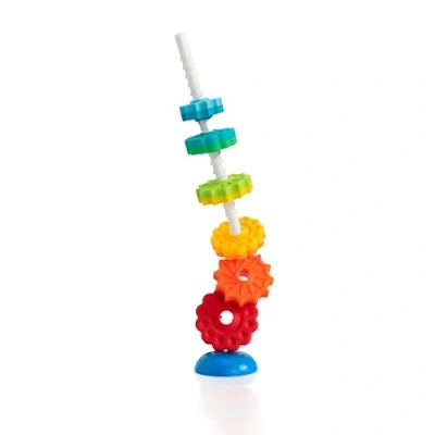 Abbildung von Fat Brain SpinAgain Spinning Toy, Stacking Toy for Babies, Colourful Development the First Ever Twirling Educational Girls and Boys 12 Months Older