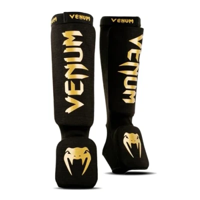 Abbildung von Venum, Kontact Schienbeinschützer, Herren, S, Schwarz/Gold