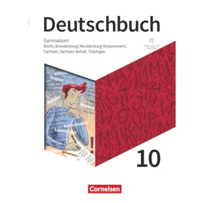 Abbildung von Deutschbuch Gymnasium Berlin, Brandenburg, Mecklenburg Vorpommern, Sachsen, Sachsen Anhalt und Thüringen Neue Ausgabe 10. Schuljahr: Schulbuch Mit Hörtexten Erklärfilmen