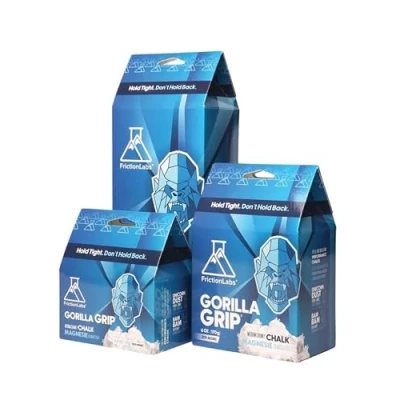 Abbildung von Friction Labs Gorilla Grip 70,8 g klobige Textur der Neue Standard in Kreide für Klettern, Crossfit und Powerlifting