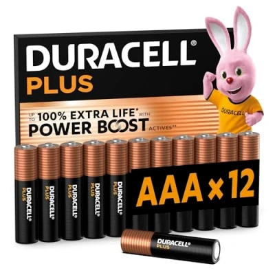 Abbildung von Duracell Plus Batterien AAA, 12 Stück, langlebige Power, AAA Batterie für Haushalt und Büro