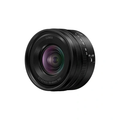 Abbildung von Panasonic Lumix S R1840E 18 40 mm F4.5 6.3 L Mount Objektiv, Vollformat Weitwinkel bis Semi Standard Kameraobjektiv, Variable Brennweite, Schwarz