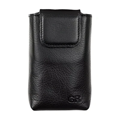 Abbildung von Ricoh Weiche Tasche aus echtem Leder GC 12 [Kompatible Modelle: GR III, IIIx] [Geschmeidige Luxustasche mit Pferdeleder], 30486, Schwarz