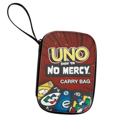 Abbildung von Theo Klein 5974 UNO Show Them no Mercy Tragetasche I Praktische Spielkarten Tasche für unterwegs Spielzeug Kinder ab 3 Jahren