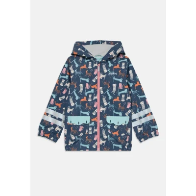 Abbildung von Playshoes ALL OVER Übergangsjacke für Kinder, Größe: 80, Marine
