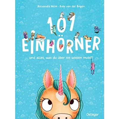 Abbildung von 101 Einhörner und alles, was du über sie Wissen musst!: Extragroßes Wimmelbuch mit fantasievollen „Fakten“ für Einhorn Fans ab 4 Jahren (Wimmeliges fabelhafte Wesen)