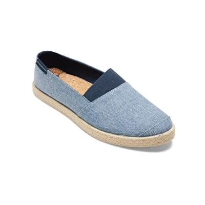 Abbildung von Quiksilver Espadrille, Herren, Größe: 43, Blue Textil