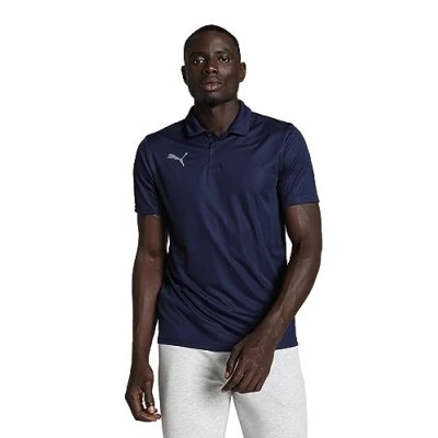 Abbildung von puma Teamliga Sideline Poloshirt, Herren, Größe: XXL, Peacoat white
