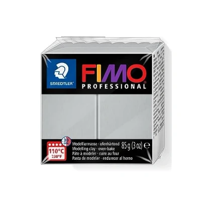 Abbildung von STAEDTLER EF8004 80 8004 Fimo Professional Normalblock, 85 g, delfingrau