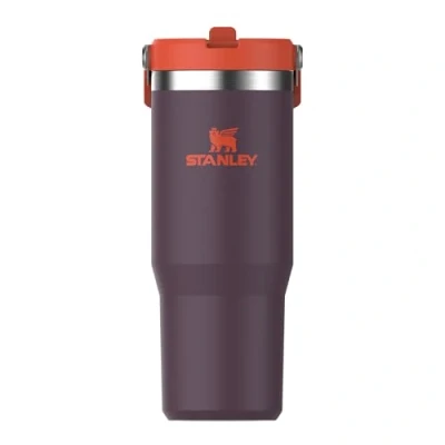 Abbildung von Stanley Flip Straw Tumbler 1.0 Trinkflasche Mit Strohhalm 0.89L Thermosflasche Hält 12+ Stunden Kalt Spülmaschinenfest Sportflasche Wasserflasche BPA Frei Plum