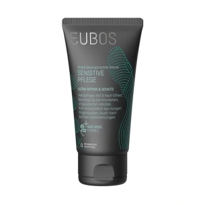 Abbildung von Eubos Sensitve Pflege Ultra Repair &amp; Schutz 75ml für empfindliche Hände Hautverträglichkeit dermatologisch bestätigt