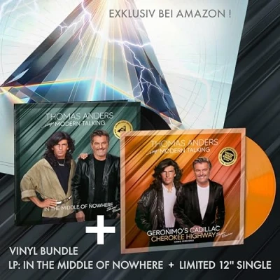 Abbildung von Thomas Anders sings Modern Talking: In the Middle of Nowhere (Amazon exklusiv 2LP + limited 12 Inch Maxi) [Vinyl LP]