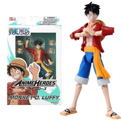 Abbildung von BANDAI Anime Heroes One Piece Figur 17 cm Monkey D. Ruffy 37008