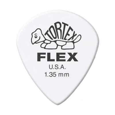 Abbildung von JIM DUNLOP Plektrum 1,35mm Tortex Flex Jazz III 12 Stück