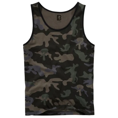 Abbildung von Brandit Top, Herren, Größe: 3XL, Darkcamo