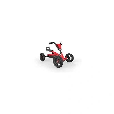 Abbildung von BERG Buzzy Red Pedal Gokart, Kinderfahrzeug, Tretauto, Kinderspielzeug, Hohe Sicherheid und Stabilität, Kettcar ab 2 Jahre