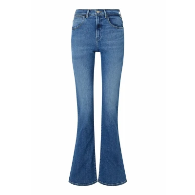 Abbildung von Wrangler Jeans Bootcut, Damen, Größe: 34x32, Raven