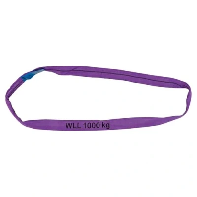 Abbildung von PETEX 47201024 Rundschlinge WLL 1.000 kg, Länge 1 m, Umfang 2 Violett