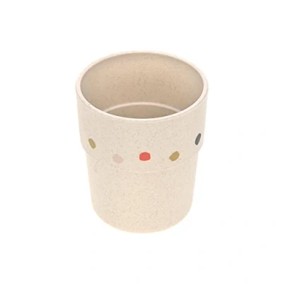 Abbildung von LÄSSIG Kinder Becher Trinkbecher Tasse Kindergeschirr ohne Melamin, BPA frei, für Spülmaschine und Mikrowelle/Mug Little Mateys spicy orange