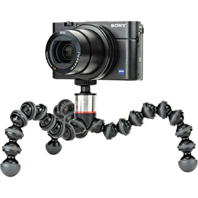 Abbildung von JOBY JB01502 BWW GorillaPod 500 flexibles Ministativ (mit integriertem Kugelkopf für kompakte und 360 Grad Kameras, Traglast bis zu g)
