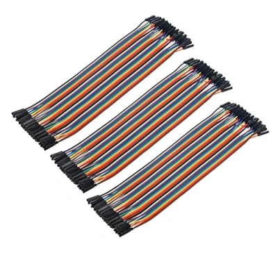Abbildung von Aihasd 120P 30cm weiblich Jumper Cable for Breadboard Circuit Test